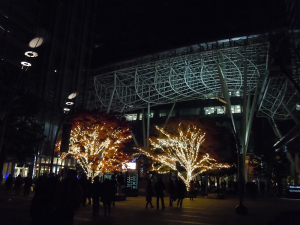 東京ミッドタウンのクリスマス